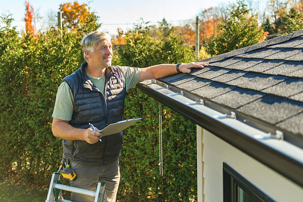 Professional Metal Roofing technician working in Saint Joseph, MI